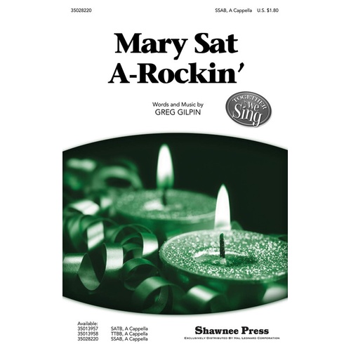 Mary Sat A Rockin SSAB (Octavo)