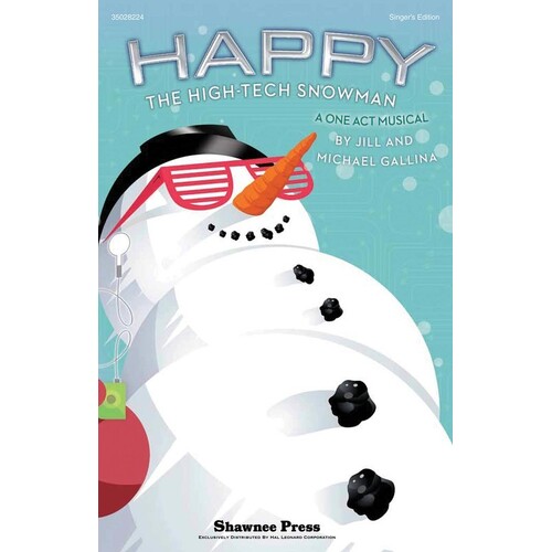 Happy The High Tech Snowman Singer 5 Pak (Book)
