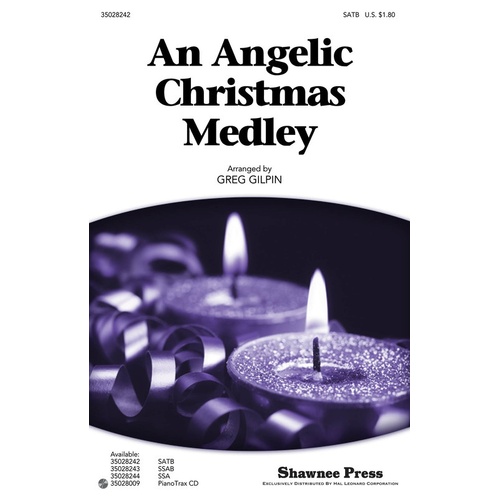 An Angelic Christmas Medley SATB (Octavo)