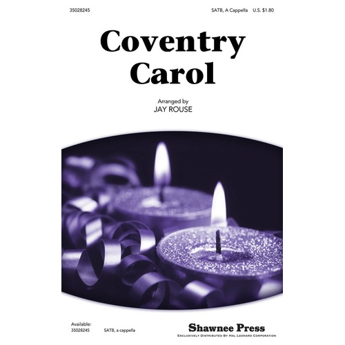 Coventry Carol SATB (Octavo)