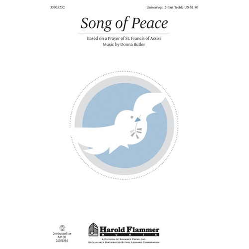 Song Of Peace 2Pt (Octavo)