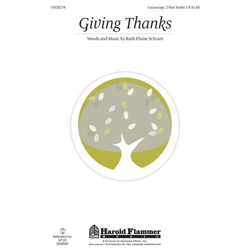 Giving Thanks 2Pt (Octavo)