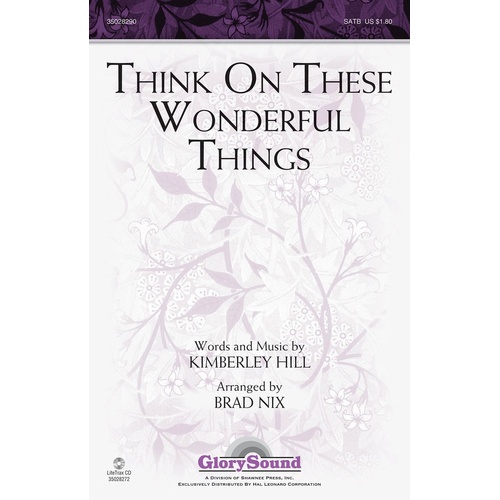 Think On These Wonderful Things SATB (Octavo)