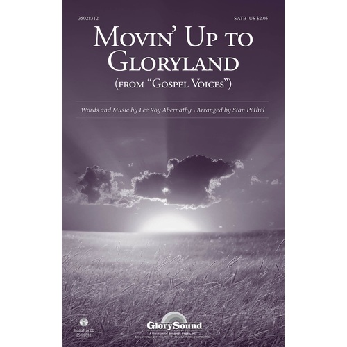 Movin Up To Gloryland StudioTrax CD (CD Only)