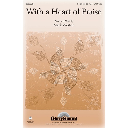 With A Heart Of Praise 2Pt (Octavo)