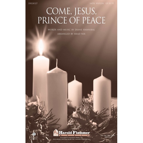 Come Jesus Prince Of Peace SATB (Octavo)