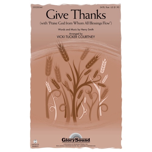 Give Thanks SATB (Octavo)