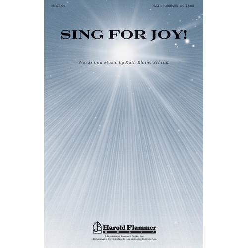 Sing For Joy SATB (Octavo)