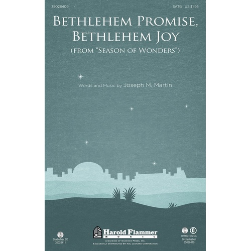 Bethlehem Promise Bethlehem Joy SATB (Octavo)