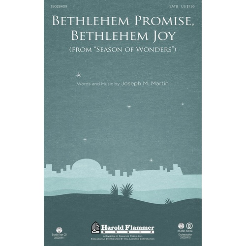 Bethlehem Promise Bethlehem Joy StudioTrax CD (CD Only)