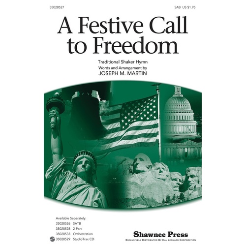 Festive Call To Freedom SAB (Octavo)