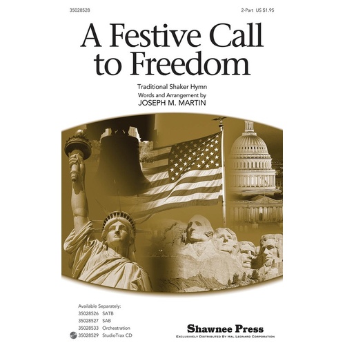 Festive Call To Freedom 2Pt (Octavo)
