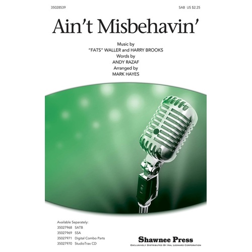 Aint Misbehavin SAB (Octavo)