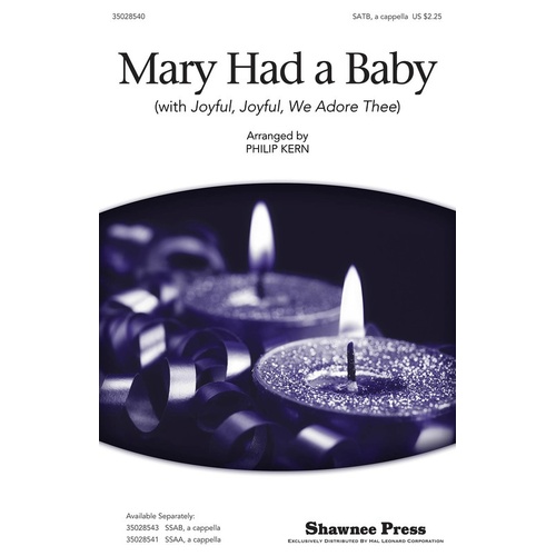 Mary Had A Baby SATB (Octavo)
