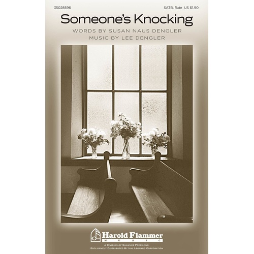Someones Knocking SATB (Octavo)