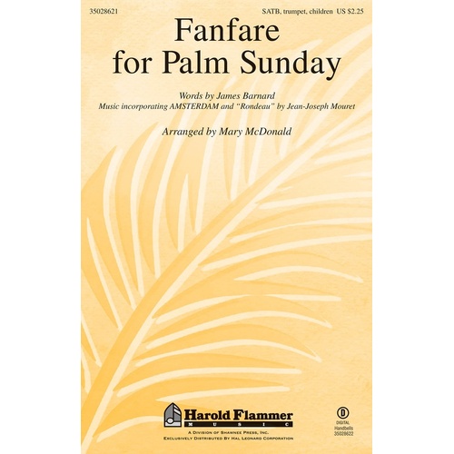 Fanfare For Palm Sunday SATB (Octavo)