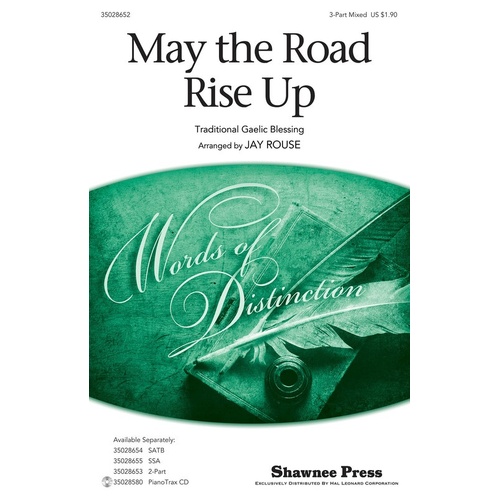 May The Road Rise Up 3Pt (Octavo)