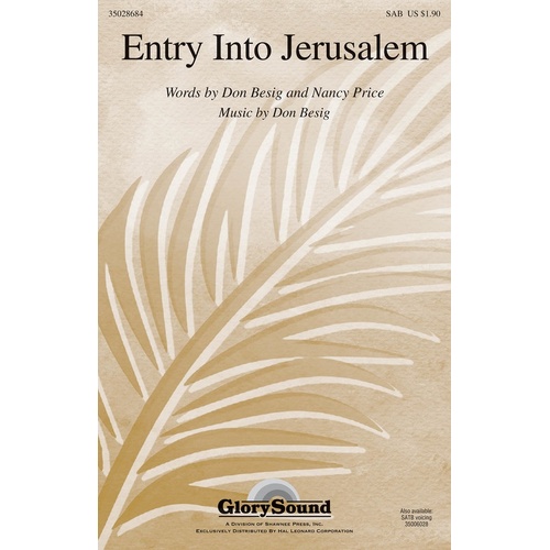 Entry Into Jerusalem SAB (Octavo)
