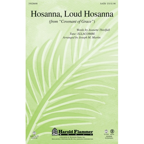 Hosanna Loud Hosanna SATB (Octavo)
