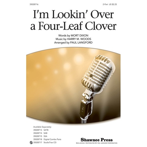 Im Looking Over A Four Leaf Clover 2Pt (Octavo)