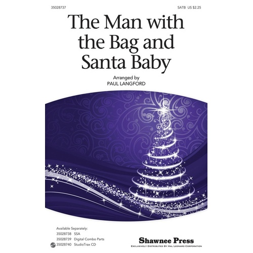 Man With The Bag And Santa Baby SATB (Octavo)