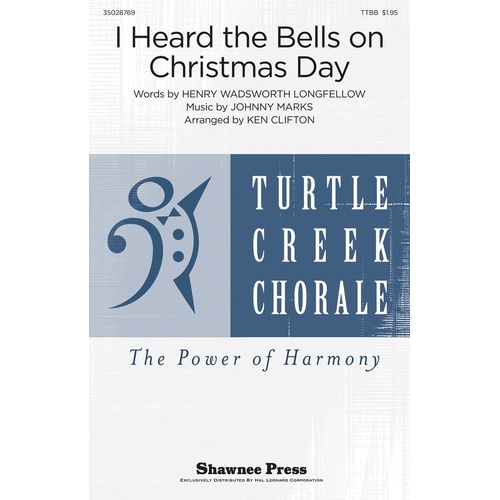 I Heard The Bells On Christmas Day TTBB (Octavo)