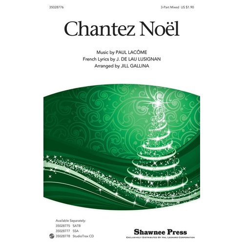 Chantez Noel 3Pt (Octavo)