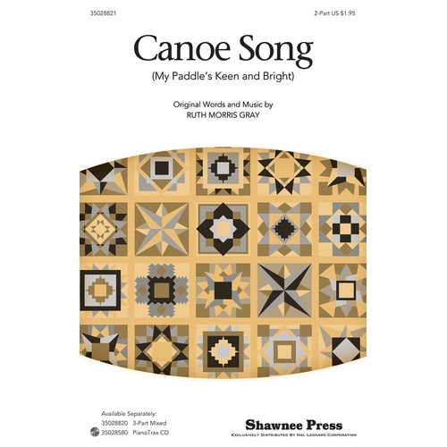 Canoe Song 2Pt (Octavo)