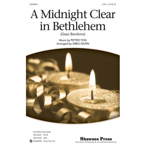 Midnight Clear In Bethlehem 2Pt (Octavo)