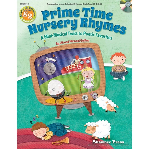 Prime Time Nursery Rhymes Performance Kit K-2 (Book/CD)