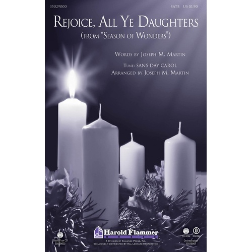 Rejoice All Ye Daughters ShowTrax CD (CD Only)