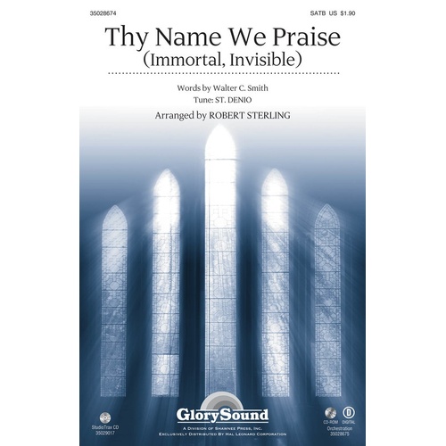 Thy Name We Praise ShowTrax CD (CD Only)