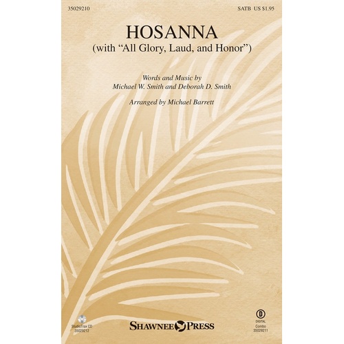 Hosanna With All Glory Laud And Honor Stx CD (CD Only)