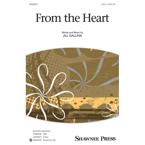 From The Heart 2 Pt (Octavo)