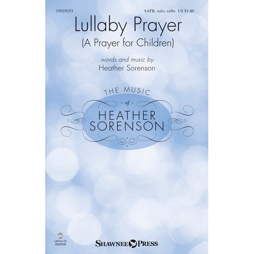 Lullaby Prayer SATB/Solo (Octavo)