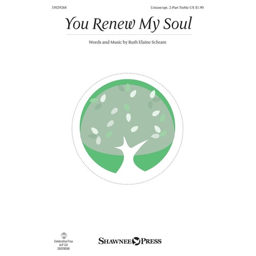 You Renew My Soul Unison/2 Pt (Octavo)