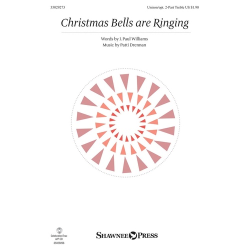 Christmas Bells Are Ringing Unison/2 Pt (Octavo)