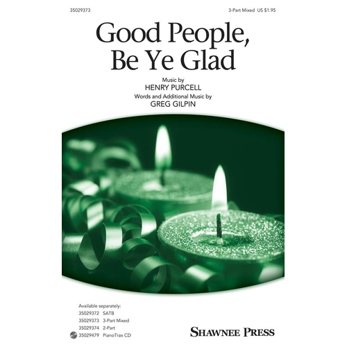 Good People Be Ye Glad 3Pt Mixed (Octavo)
