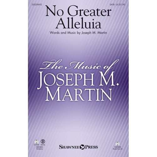 No Greater Alleluia StudioTrax CD (CD Only)