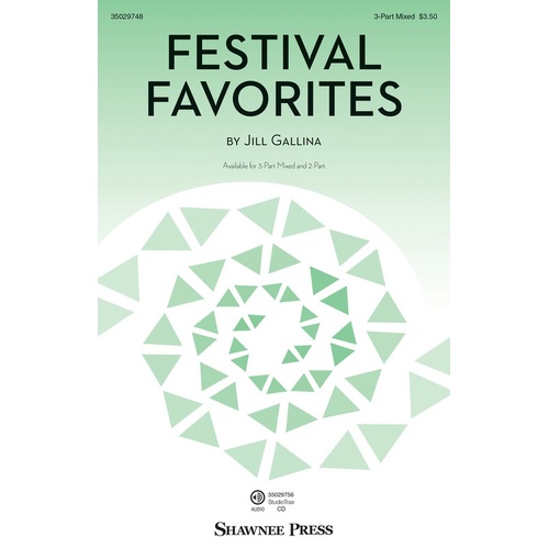 Festival Favorites 3 Part Mixed (Octavo)