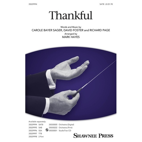 Thankful StudioTrax CD (CD Only)