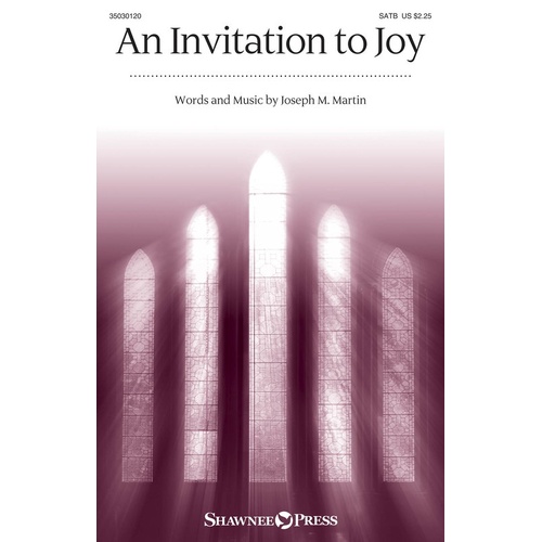 An Invitation To Joy SATB (Octavo)