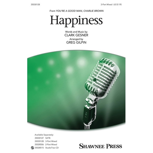 Happiness 3 Part Mixed (Octavo)
