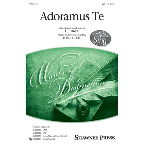 Adoramus Te SAB (Octavo)