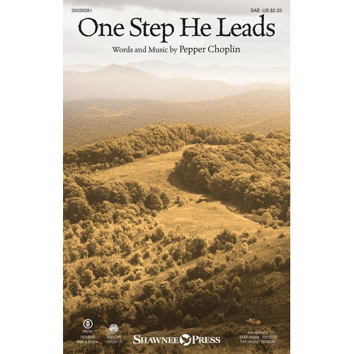 One Step He Leads SAB (Octavo)