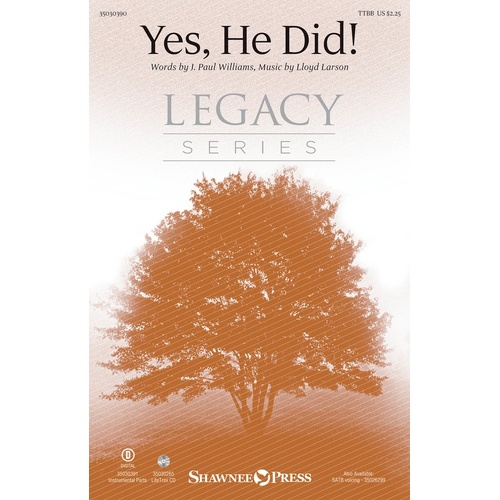 Yes He Did! TTBB (Octavo)