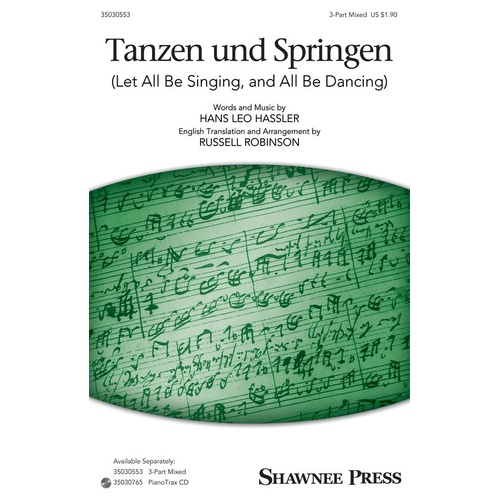 Tanzen Und Springen 3 Part Mixed (Octavo)