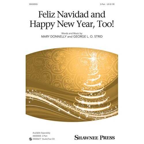 Feliz Navidad and Happy New Year Too 2 Part (Octavo)