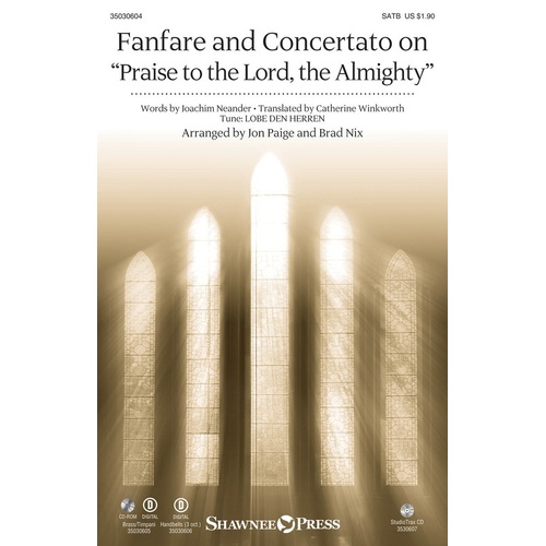 Fanfare Concertato On Praise To Lord Parts CD-Rom (CD-Rom Only)