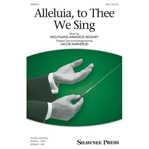 Alleluia To Thee We Sing SAB (Octavo)